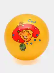 Желтый мяч резиновый, детский