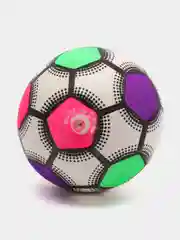 Белый мяч резиновый, детский