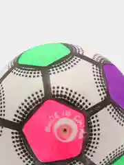 Белый мяч резиновый, детский