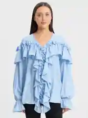 Блузка женская, с рюшами