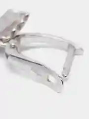 Желтый серьги серебряные, детские