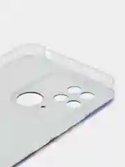 Фиолетовый чехол на Xiaomi Redmi 10C / Сяоми Редми 10С прозрачный, с рисунком, защита камеры