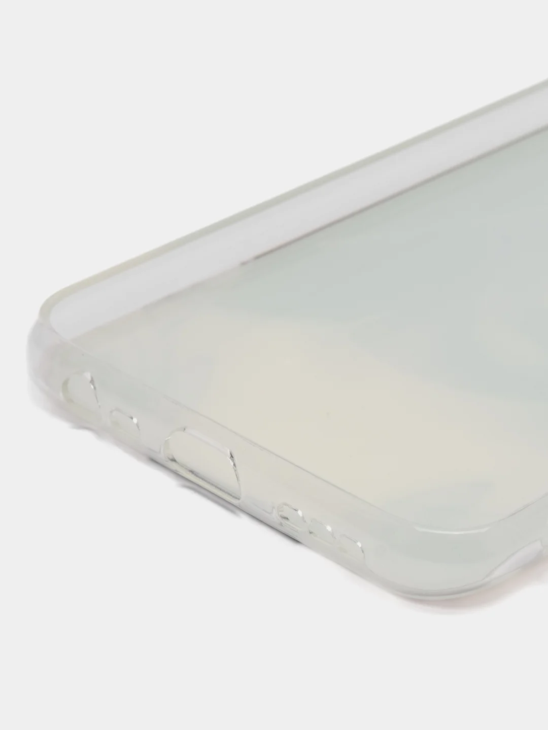 Бронзовый силиконовый чехол на Xiaomi Redmi 9 / Сяоми Редми 9 прозрачный, с рисунком, защита камеры