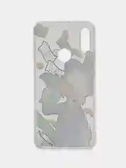 Лесной зеленый силиконовый чехол на Honor 8A/8A Pro/Huawei Y6 2019/Y6s / Хонор 8А прозрачный, с рисунком