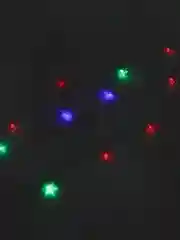 Гирлянда новогодняя, 4 метра, с LED лампами (светодиодами)