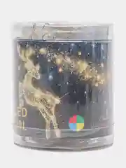 Гирлянда новогодняя, 4 метра, с LED лампами (светодиодами)