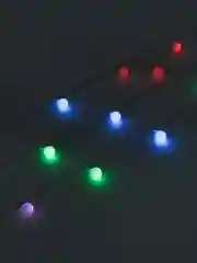 Гирлянда новогодняя, 4 метра, с LED лампами (светодиодами)