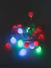 Гирлянда новогодняя, 4 метра, с LED лампами (светодиодами)