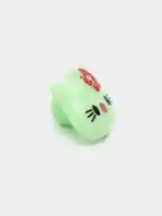 Бирюзовый пуговицы декоративные на ножке "Hello kitty", пластиковые