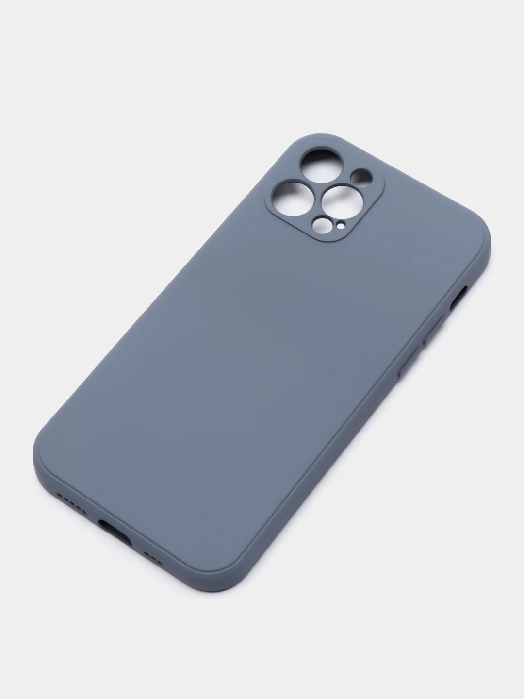 Серый силиконовый чехол, софт тач для iPhone12,iPhone12promax,iPhone12mini,iPhone12pro
