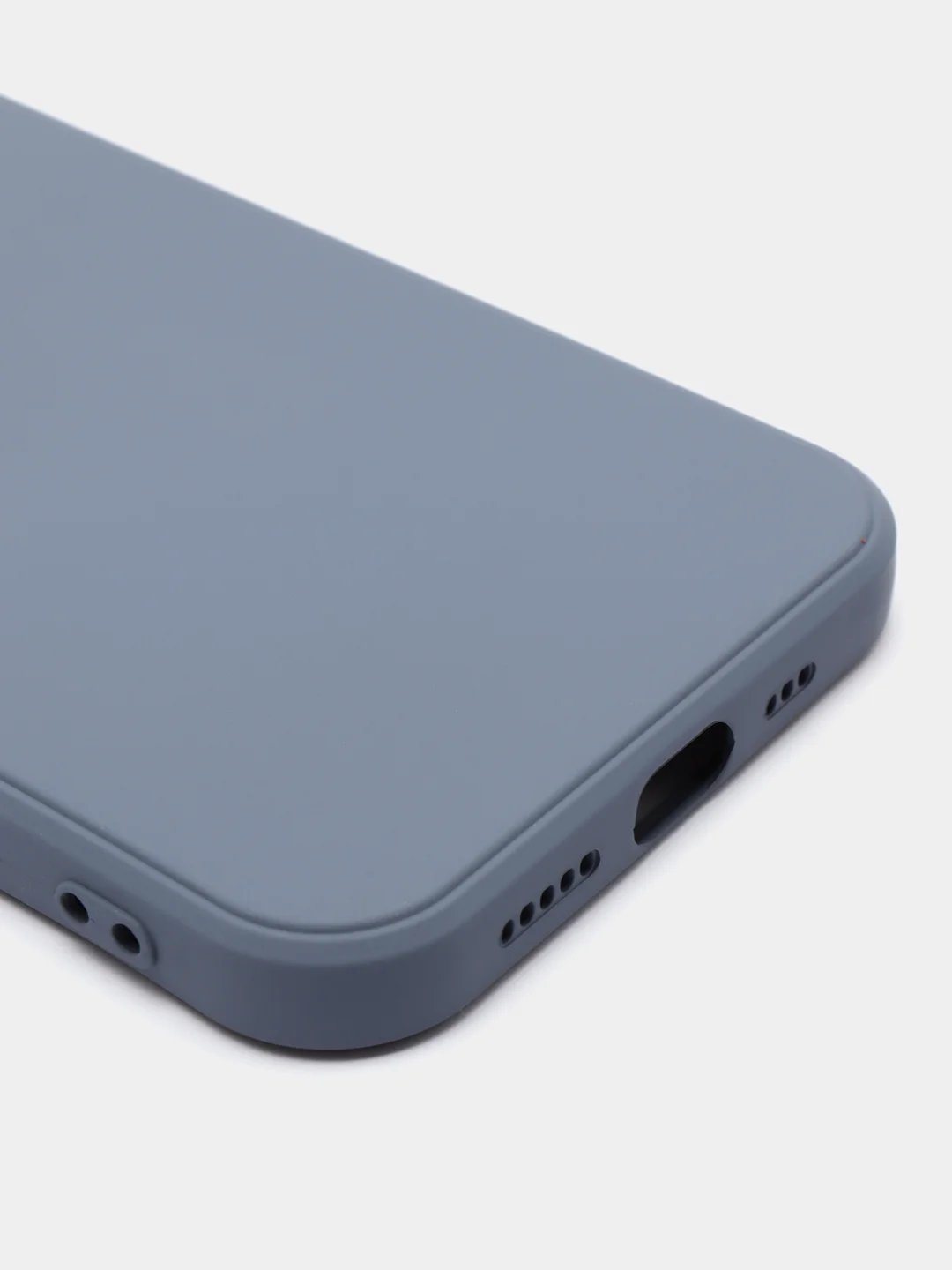 Серый силиконовый чехол, софт тач для iPhone12,iPhone12promax,iPhone12mini,iPhone12pro