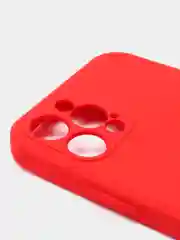 Красный силиконовый чехол, софт тач для iPhone12,iPhone12promax,iPhone12mini,iPhone12pro