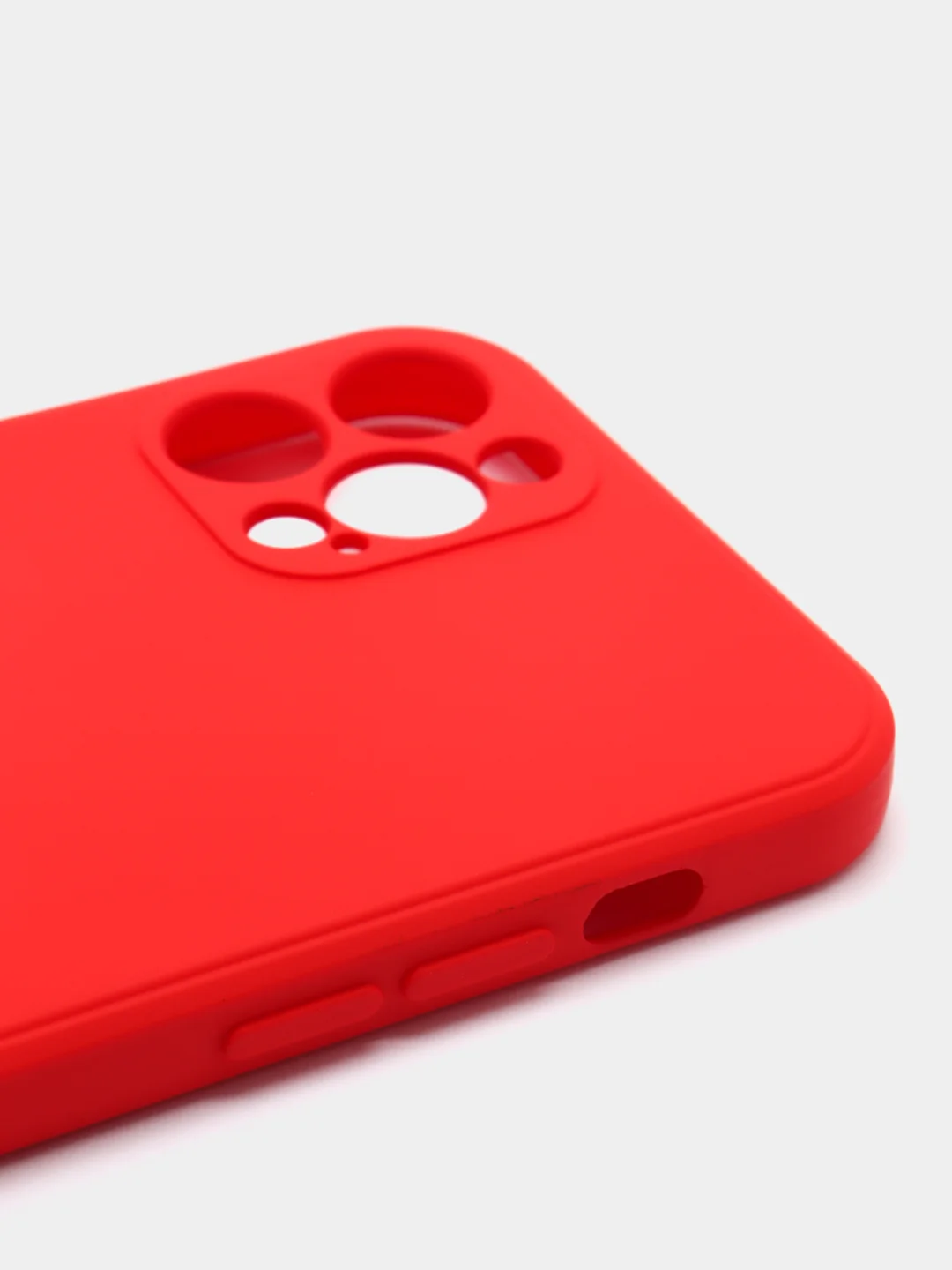 Красный силиконовый чехол, софт тач для iPhone12,iPhone12promax,iPhone12mini,iPhone12pro