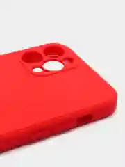 Красный силиконовый чехол, софт тач для iPhone12,iPhone12promax,iPhone12mini,iPhone12pro