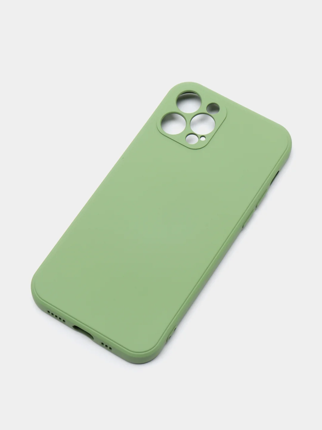 Лайм силиконовый чехол, софт тач для iPhone12,iPhone12promax,iPhone12mini,iPhone12pro