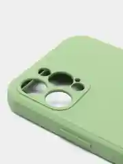Лайм силиконовый чехол, софт тач для iPhone12,iPhone12promax,iPhone12mini,iPhone12pro