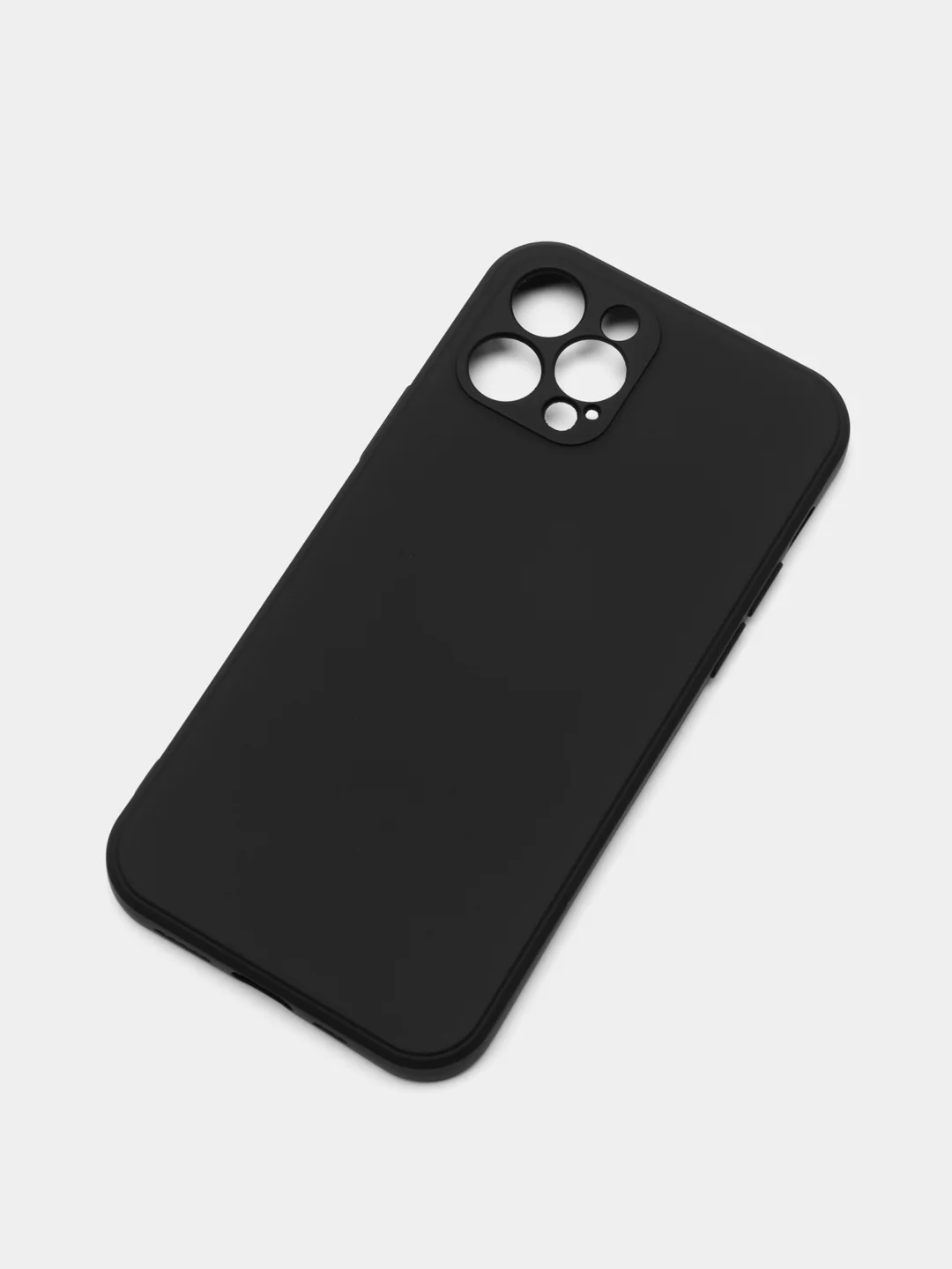 Черный силиконовый чехол, софт тач для iPhone12,iPhone12promax,iPhone12mini,iPhone12pro