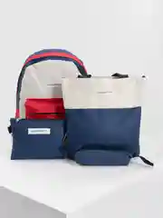 Белый рюкзак школьный для детей, комплект из 4 частей