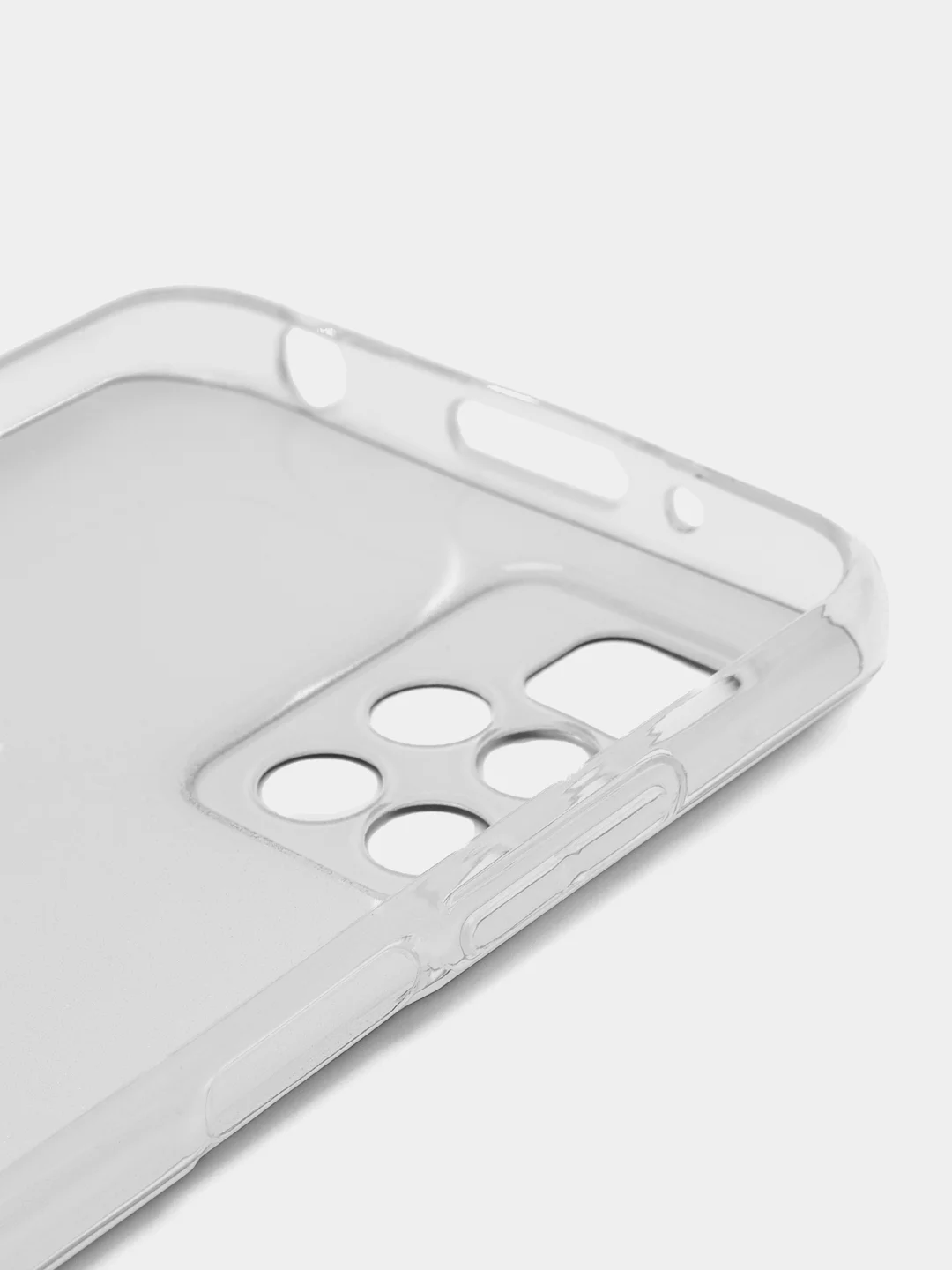 Пурпурный силиконовый чехол на Xiaomi Redmi 10 / Сяоми Редми 10 прозрачный с рисунком, защита камеры