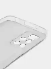 Пурпурный силиконовый чехол на Xiaomi Redmi 10 / Сяоми Редми 10 прозрачный с рисунком, защита камеры