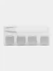 Серебряный охлаждающие камни для напитков Xiaomi Circle Joy Stainless Steel Ice Cubes CJ-BK03 4 шт