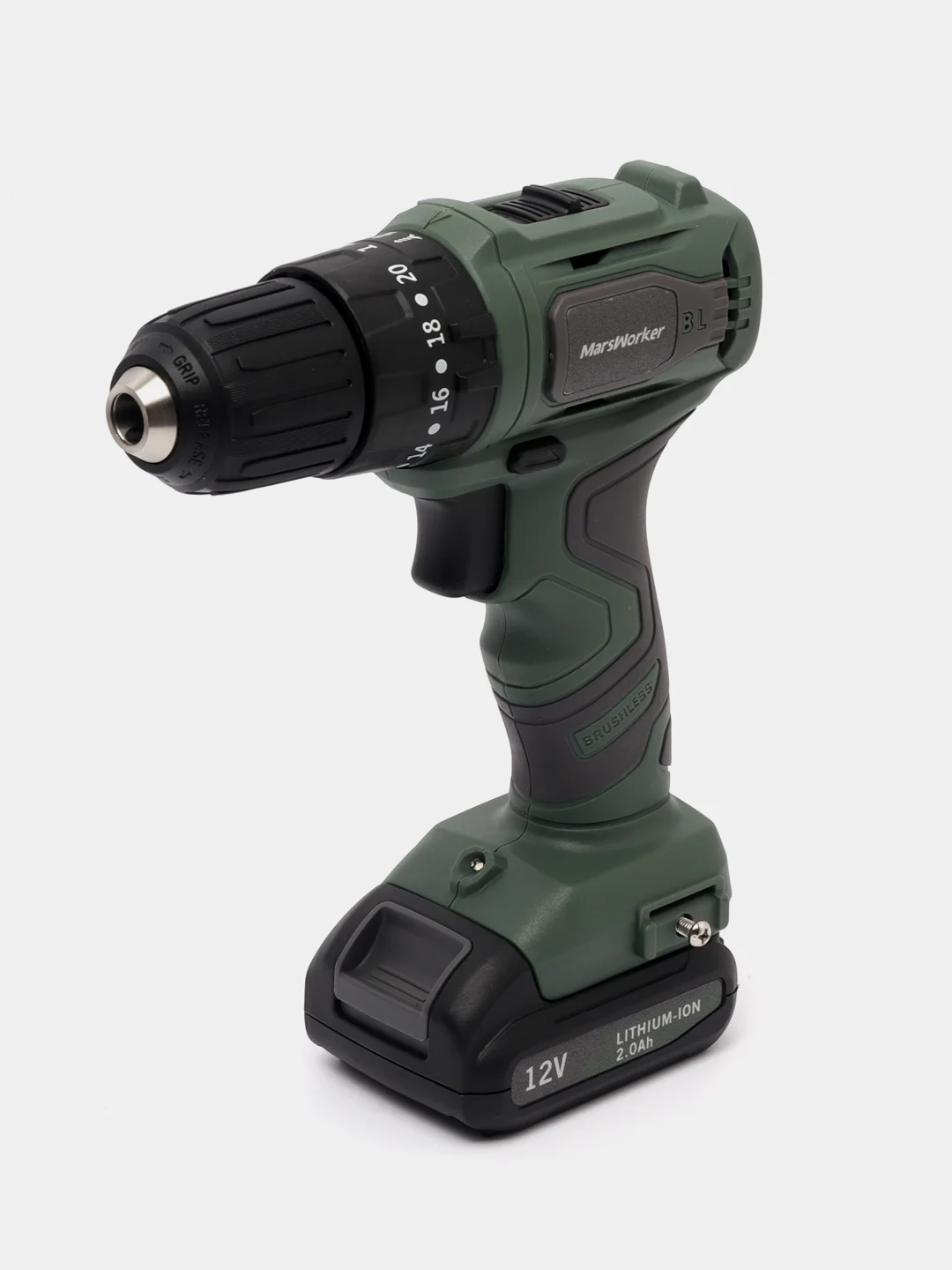 Зеленый аккумуляторная ударная дрель-шуруповерт Xiaomi MarsWorker 12V Lithium Impact Drill
