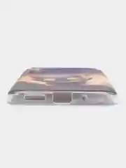 Индиго силиконовый чехол на Xiaomi Redmi 9A / Сяоми Редми 9А прозрачный с рисунком, защита камеры