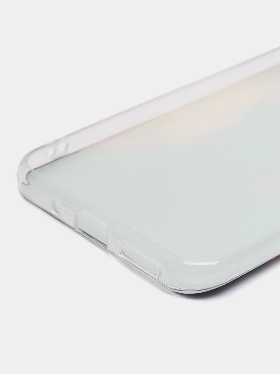 Индиго силиконовый чехол на Xiaomi Redmi 9A / Сяоми Редми 9А прозрачный с рисунком, защита камеры