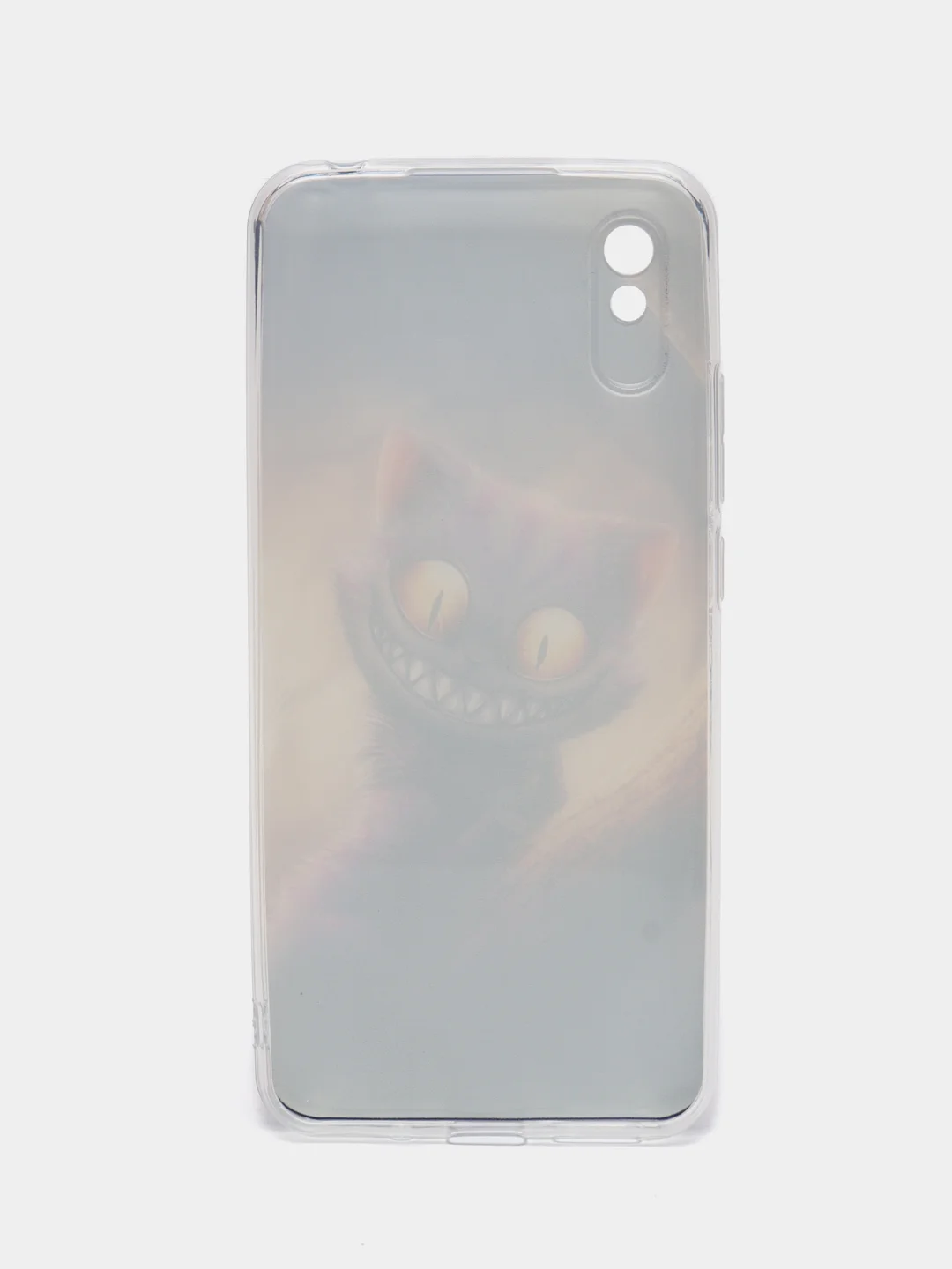 Индиго силиконовый чехол на Xiaomi Redmi 9A / Сяоми Редми 9А прозрачный с рисунком, защита камеры