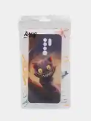 Индиго силиконовый чехол на Xiaomi Redmi 9 / Сяоми Редми 9 прозрачный, с рисунком, защита камеры