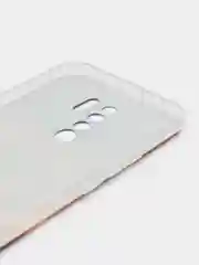 Индиго силиконовый чехол на Xiaomi Redmi 9 / Сяоми Редми 9 прозрачный, с рисунком, защита камеры