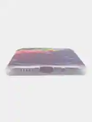 Пудровый чехол на Xiaomi Redmi 10C / Сяоми Редми 10С прозрачный, с рисунком, защита камеры