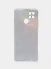 Пудровый чехол на Xiaomi Redmi 10C / Сяоми Редми 10С прозрачный, с рисунком, защита камеры