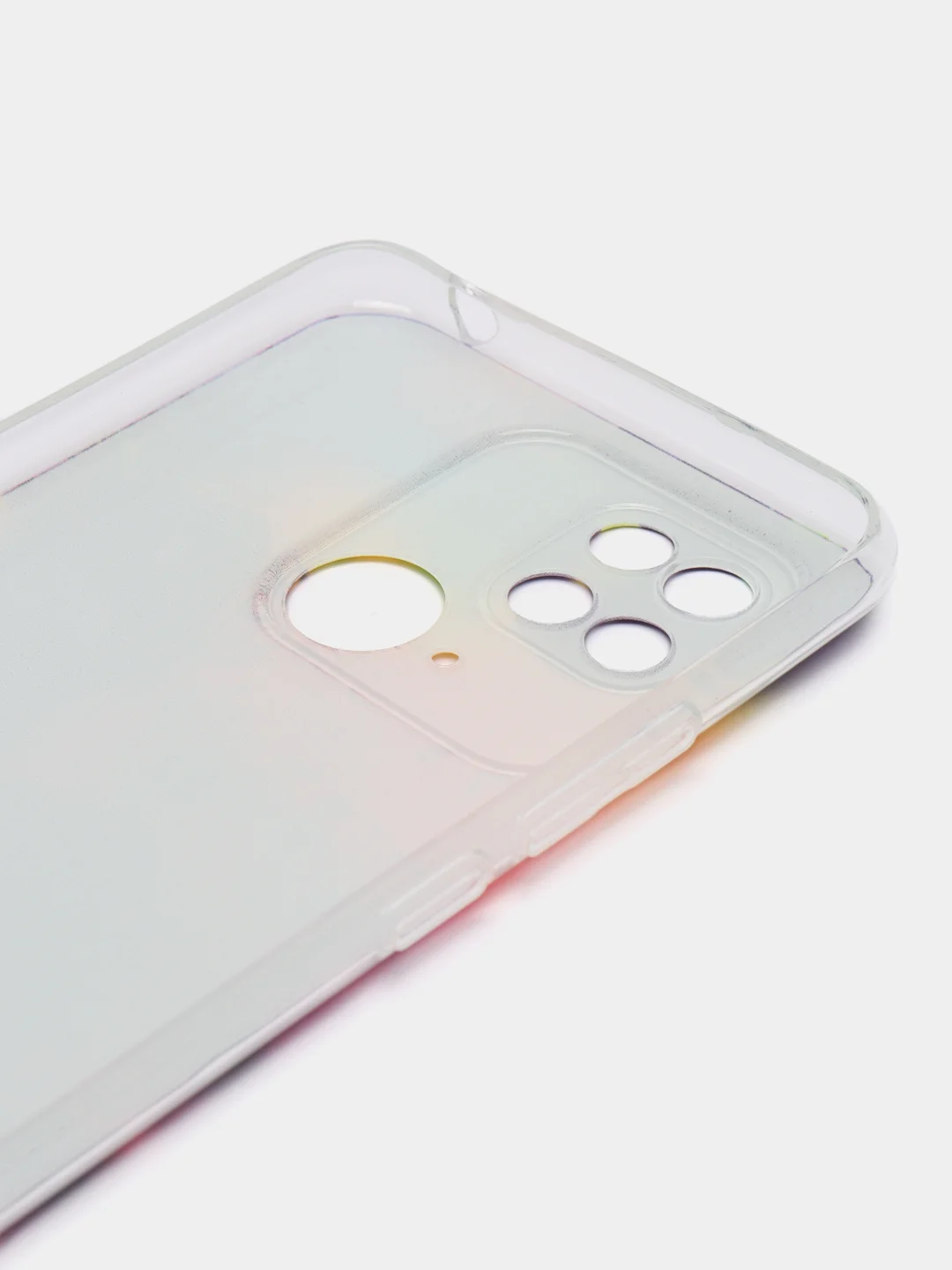 Пудровый чехол на Xiaomi Redmi 10C / Сяоми Редми 10С прозрачный, с рисунком, защита камеры