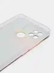 Пудровый чехол на Xiaomi Redmi 10C / Сяоми Редми 10С прозрачный, с рисунком, защита камеры