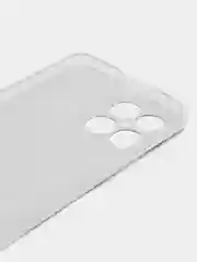 Лавандовый силиконовый чехол на Honor X8 / Хонор Х8 прозрачный, с рисунком, защита камеры