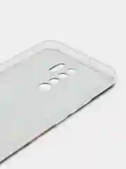 Коралловый меланж силиконовый чехол на Xiaomi Redmi 9 / Сяоми Редми 9 прозрачный, с рисунком, защита камеры