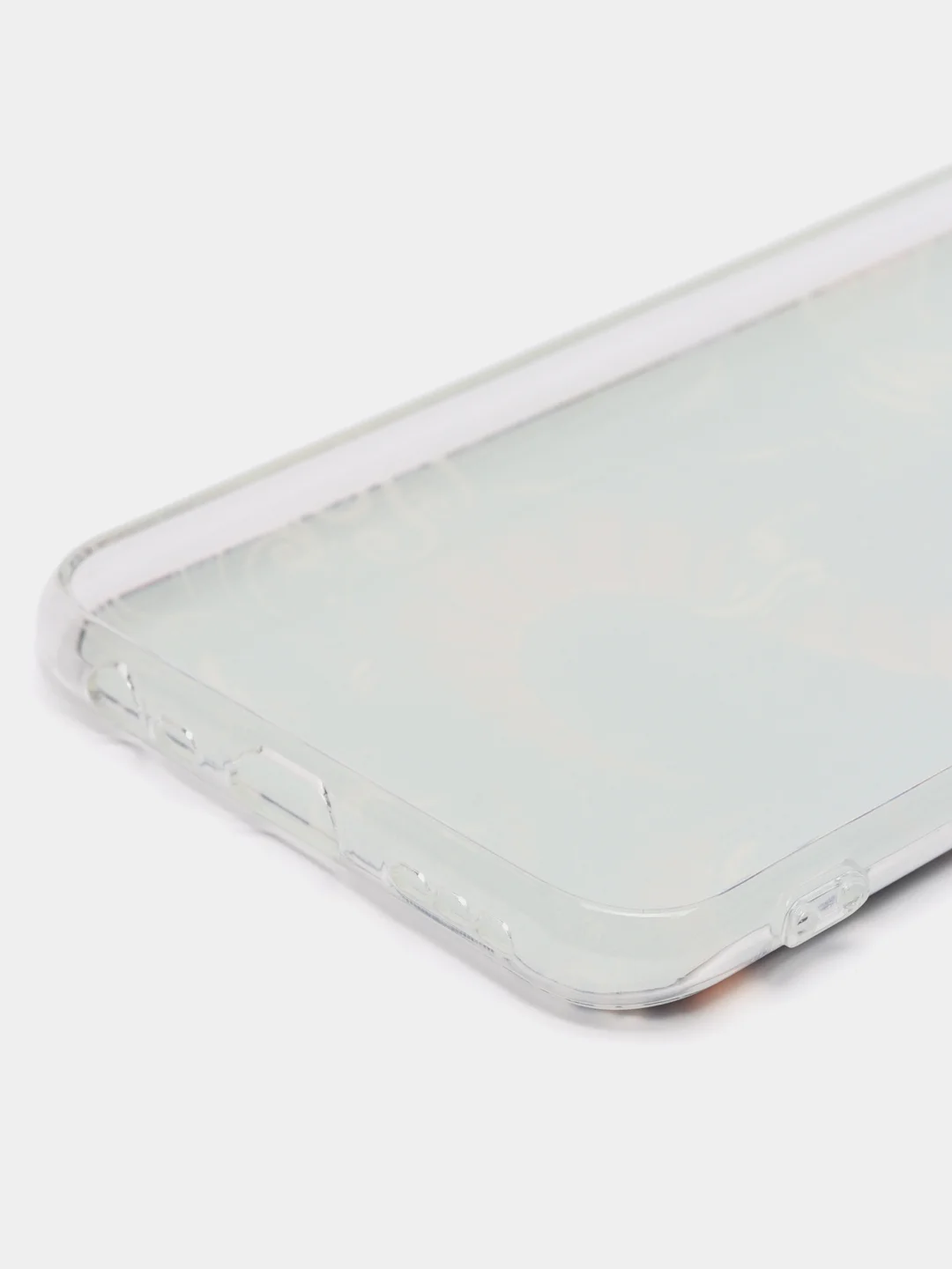 Коралловый меланж силиконовый чехол на Xiaomi Redmi 9 / Сяоми Редми 9 прозрачный, с рисунком, защита камеры