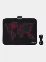 Коврик компьютерный игровой для мыши с подсветкой Sonnen Lighting, резина+ткань, 513316