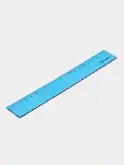 Набор чертежный для школы, Brauberg, линейка 20 см, 2 треугольника, транспортир, 210771