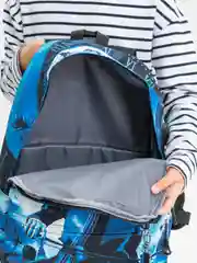 Синий wednesday рюкзак с USB, Уэнсдэй, школьный рюкзак, детский рюкзак