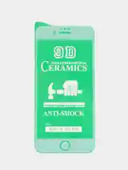 Белый защитная керамическая пленка на iPhone (Айфон) 7 / 8 / SE 2 / SE 3 / 7 Plus / 8 Plus +