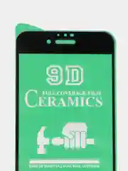 Белый защитная керамическая пленка на iPhone (Айфон) 7 / 8 / SE 2 / SE 3 / 7 Plus / 8 Plus +