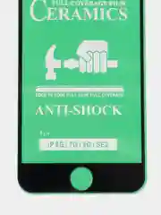 Белый защитная керамическая пленка на iPhone (Айфон) 7 / 8 / SE 2 / SE 3 / 7 Plus / 8 Plus +