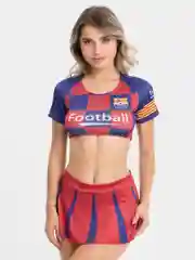 Костюм болельщицы футбола