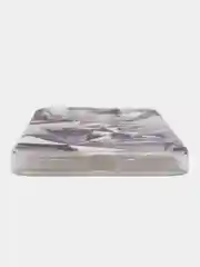 Серый металлик силиконовый чехол на Oppo Realme 8/8 Pro / Оппо Реалми 8/8 Про прозрачный, с рисунком