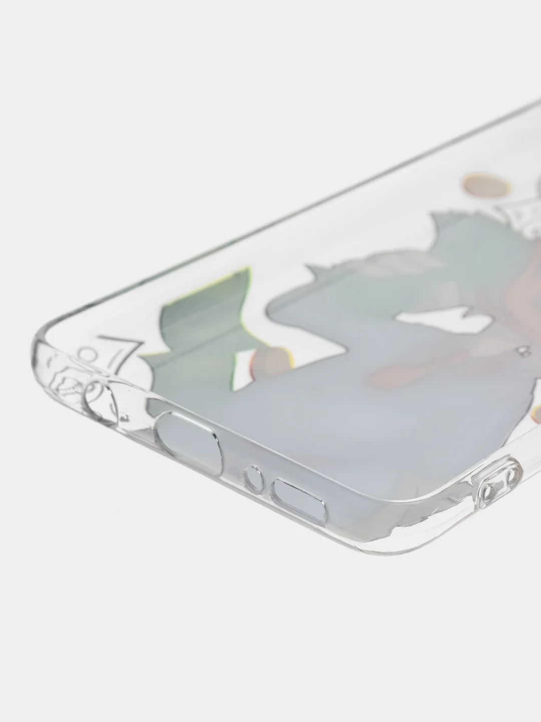 Лесной зеленый силиконовый чехол на Samsung Galaxy A51 / Самсунг А51 прозрачный с рисунком, защита камеры
