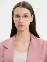 Золотой имиджевые очки