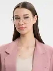 Золотой имиджевые очки