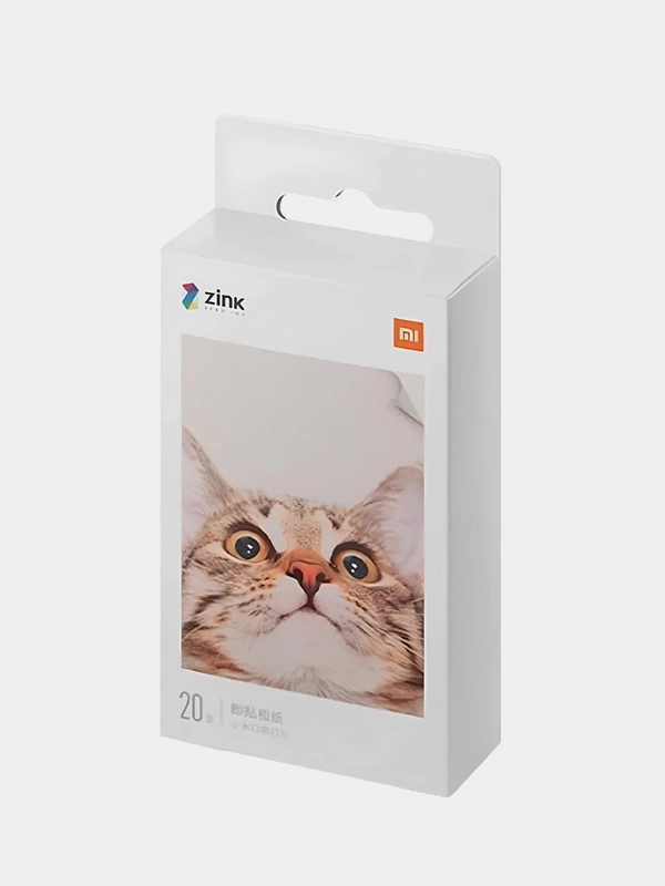 Картридж для моментальной печати Xiaomi Mi Portable Photo Printer Paper, 20 листов (TEJ4019GL)